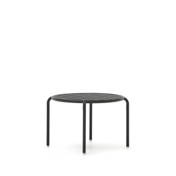 Joncols outdoor coffee table in painted aluminum
