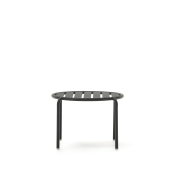 Joncols outdoor coffee table in painted aluminum