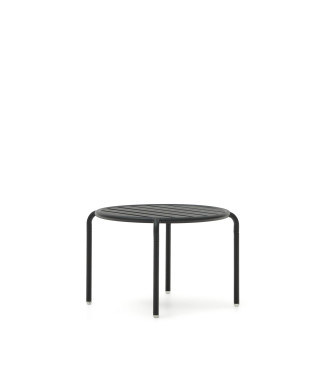 Joncols outdoor coffee table in painted aluminum