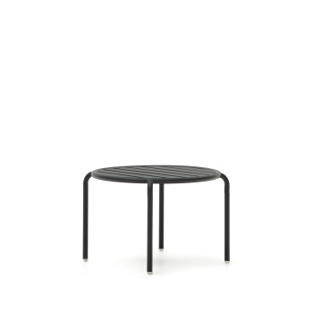 Joncols outdoor coffee table in painted aluminum