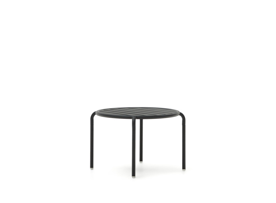 Joncols outdoor coffee table in painted aluminum