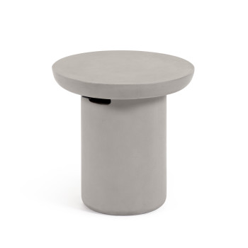 Taimi round outdoor concrete table, Ø 50 cm