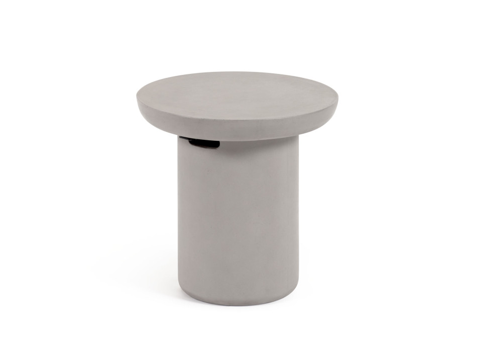 Taimi round outdoor concrete table, Ø 50 cm