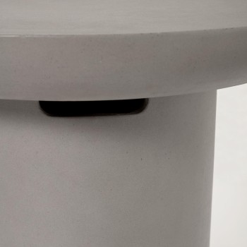 Taimi round outdoor concrete table Ø 50 cm i round concrete table Ø 50 cm
