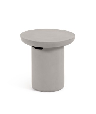 Taimi round outdoor concrete table Ø 50 cm i round concrete table Ø 50 cm