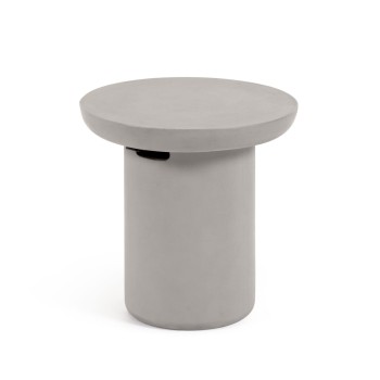 Taimi round outdoor concrete table Ø 50 cm i round concrete table Ø 50 cm