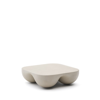 Colba polystone coffee table 100 x 100 cm