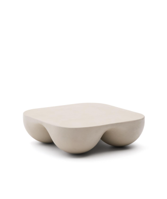 Colba polystone coffee table 100 x 100 cm