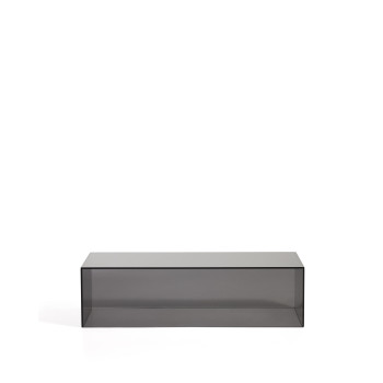 Orlia tempered glass coffee table