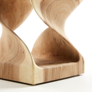 Hakon coffee table in solid mungur wood with int