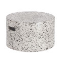Jenell white terrazzo coffee table Ø 52 cm