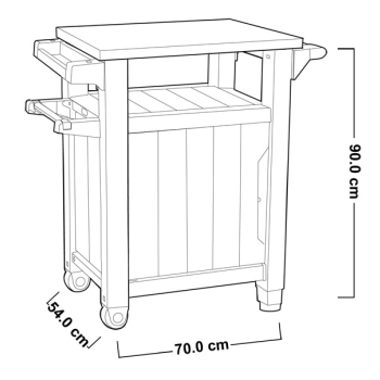 KETER UNITY Barbecue Table