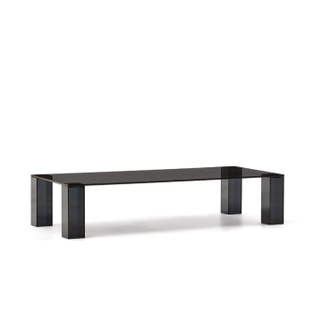 Adularia tempered glass coffee table