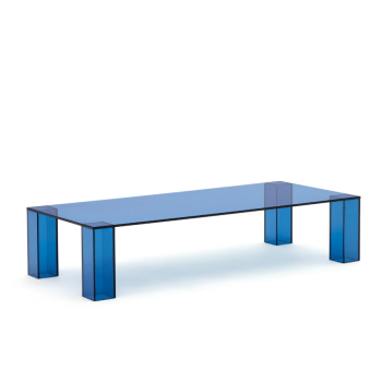 Adularia tempered glass coffee table