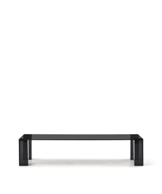 Adularia tempered glass coffee table