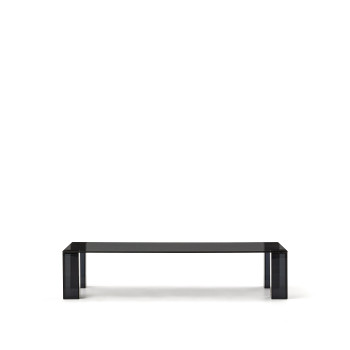 Adularia tempered glass coffee table