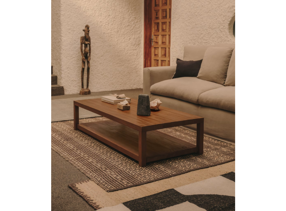 Sashi solid wood coffee table THE SHAPE