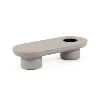 Taimi outdoor concrete coffee table Ø 140 x 60 cm