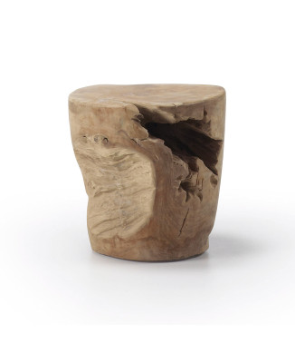 Tropicana coffee table in solid teak wood Ø 35 cm