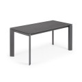 Axis extendable table in Vulcano porcelain, 220cm