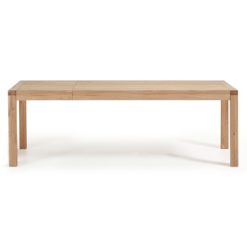 Briva extendable table in oak veneer