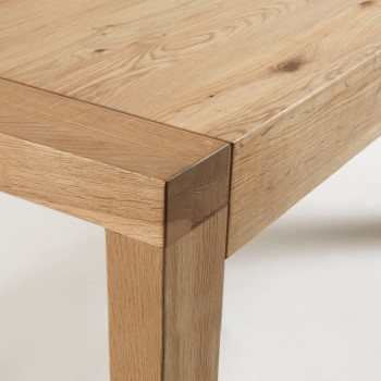 Briva extendable table in oak veneer