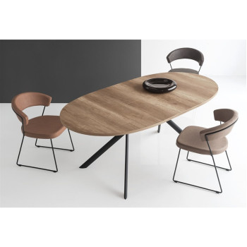 Giove 140 extendable table by CONNUBIA