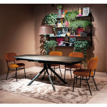 Giove 140 extendable table by CONNUBIA