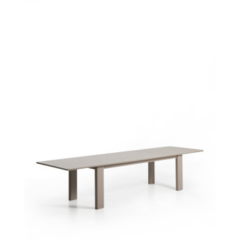 Livorno extendable aluminum table