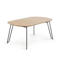 Novac extendable table 140 (220) x 90 cm oak veneer