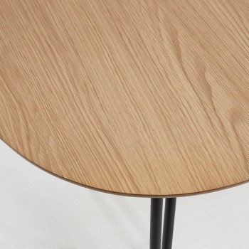 Novac extendable table 170 (320) x 100 cm, natural oak veneer