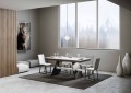 Extendable table 90x160/264 cm Baita Evolution with anthracite frame