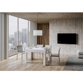 Bibi Table - Extendable Table 90x120/180 cm Bibi White Spatula