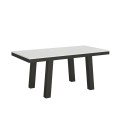 Extendable table 90x180/284 cm Bridge Evolution with anthracite frame