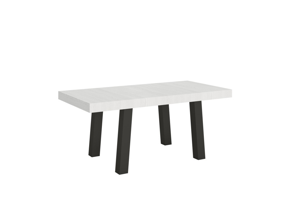 Bridge Table - Extendable table 90x180/440 cm Bridge White Ash Anthracite frame
