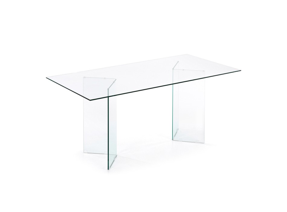 Burano glass table 180 x 90 cm