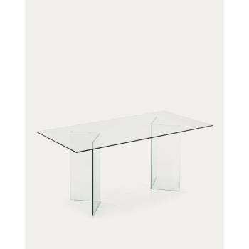 Burano glass table 200 x 90 cm