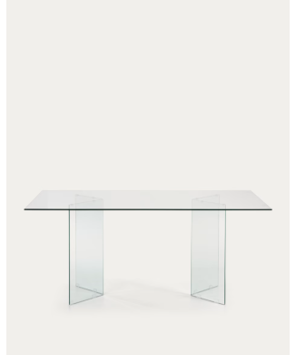 Burano glass table 200 x 90 cm
