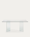 Burano glass table 200 x 90 cm