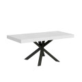 Clerk Premium extendable table 90x90/194 cm top - Anthracite legs