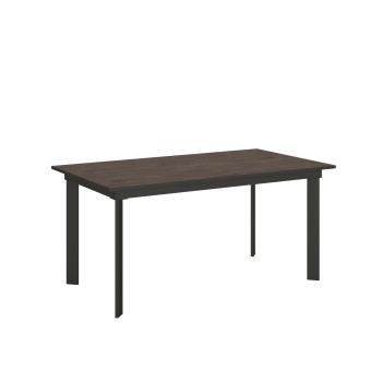 Cumar Table - Extendable Table 90x160/220 cm Cumar White Ash Anthracite Frame
