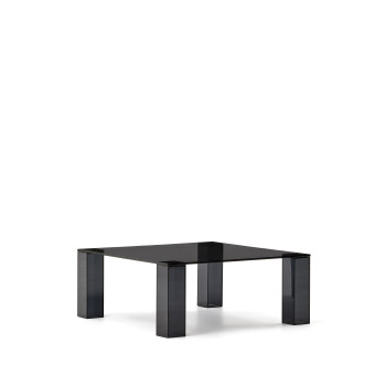 Adularia tempered glass side table