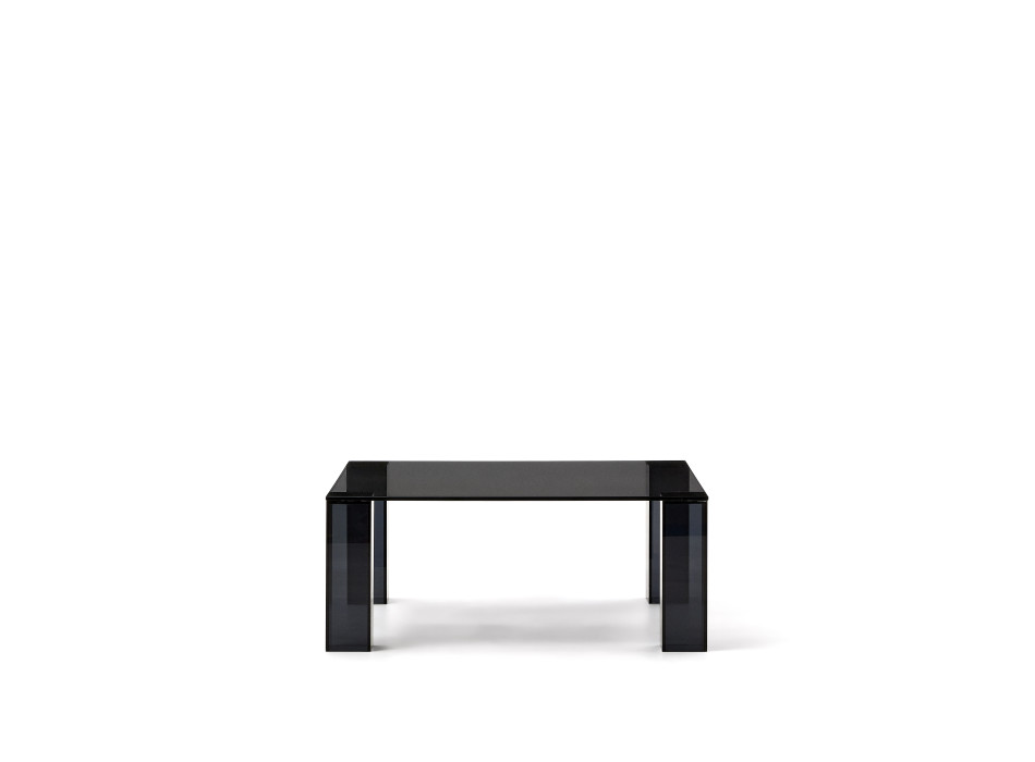 Adularia tempered glass side table