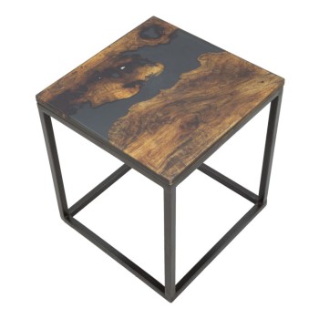 SQUARE MUSTANG COFFEE TABLE