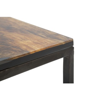 SQUARE MUSTANG COFFEE TABLE
