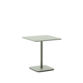 Brai outdoor table in galvanized steel