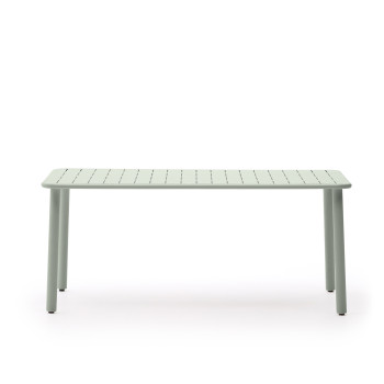 Brai outdoor table in galvanized steel