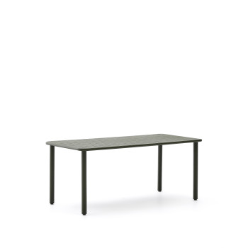 Brai outdoor table in galvanized steel