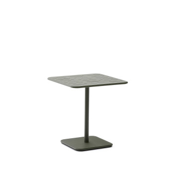 Brai outdoor table in galvanized steel