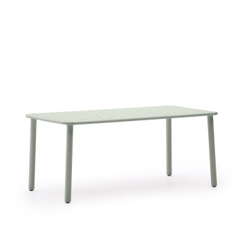 Brai outdoor table in galvanized steel